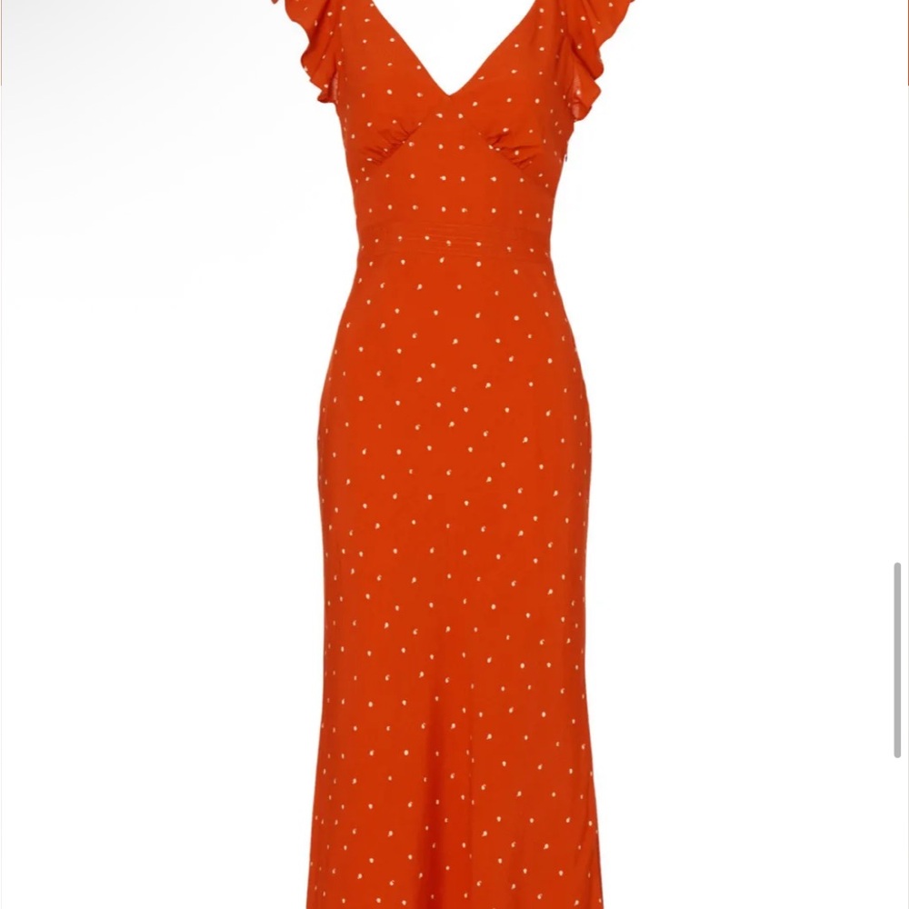 Jason Wu Coklecrive Elegant Red Polka Dot Dress size 0